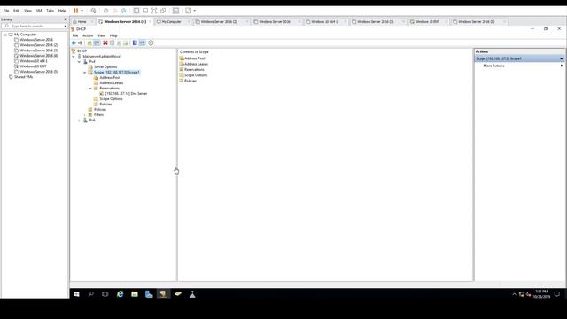 Splite Scope DHCP - Windows Server 2016 смотреть онлайн