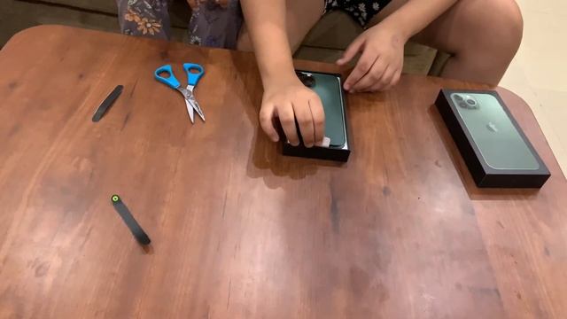 iPhone 14 PRO MAX Green Colour Unboxing by Anushree singh and Saadhya Malik смотреть онлайн