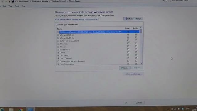 Windows 8 - Firewall settings смотреть онлайн