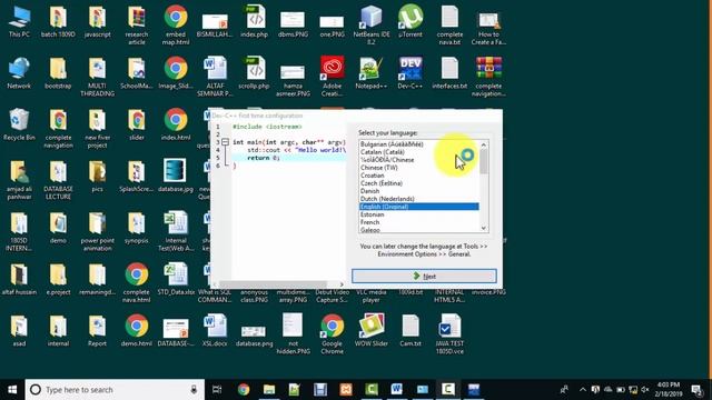 HOW TO DOWNLOAD AND INSTALL DEV C++ SOFTWARE || AMJAD ALI || IN HINDI URDU смотреть онлайн