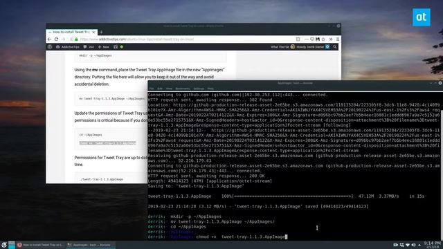 How to install Tweet Tray on Linux смотреть онлайн