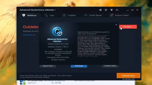 Advanced System Care 8.0 Serial Key смотреть онлайн