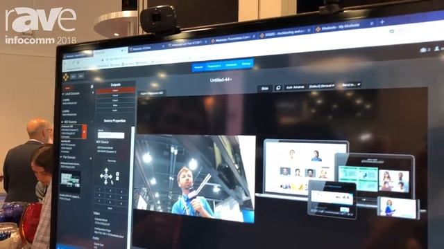 InfoComm 2018: Mediasite Demos NDI Camera Support in Mediasite смотреть онлайн