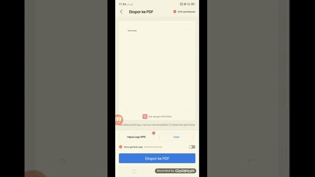 Cara merubah file docx (word) ke pdf tanpa logo di WPS android (GRATIS)..!!😱😱 #tips #edit #tutorial смотреть онлайн