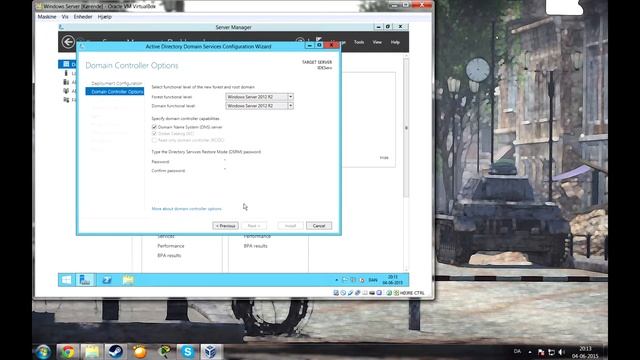 Windows Server 2012 R2 - AD DS Setup смотреть онлайн
