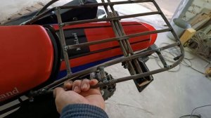 Багажник на мотоцикл своими руками  Допиливаем Мотоленд Дакар