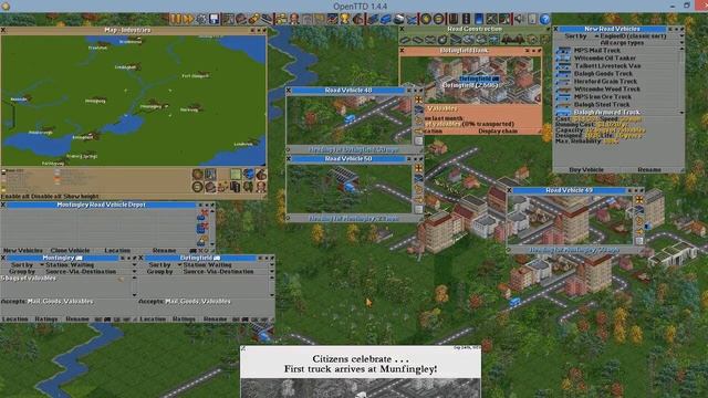 OpenTTD Gameplay Commentary Part 9 Banks смотреть онлайн