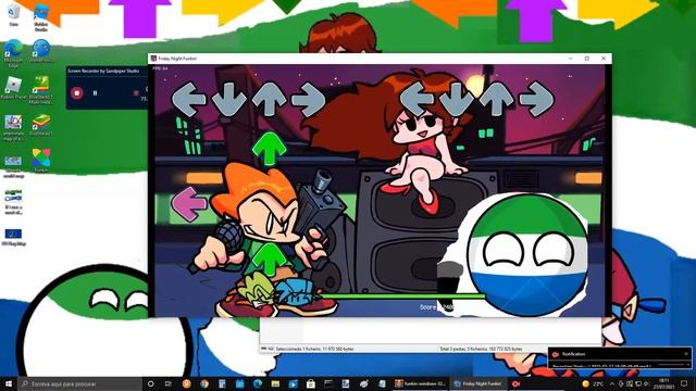 Testing my FNF mod(Boyfriend is Sierraleoneball) смотреть онлайн