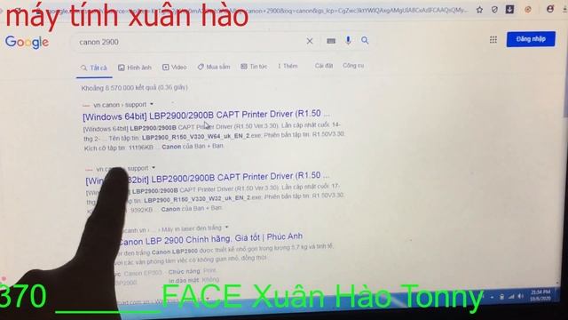 hướng dẫn tải và cài đặt máy in canon 2900 смотреть онлайн