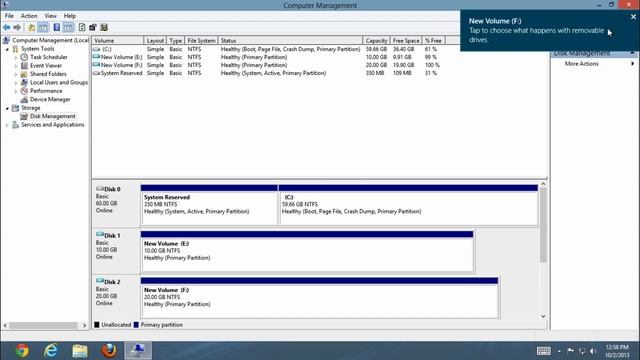 Understanding the VHD - Creating a VHD using Windows Management Console - Part 002 смотреть онлайн