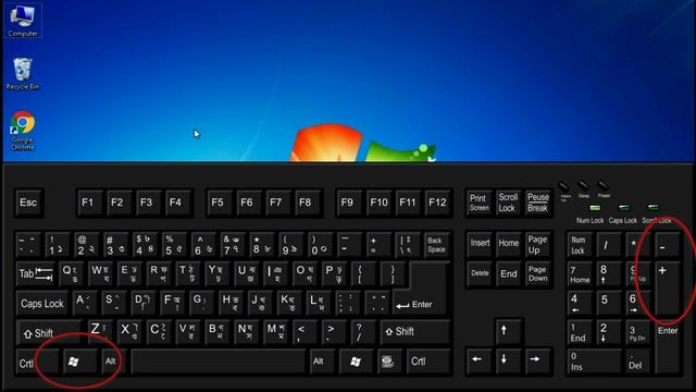 How To Zoom Desktop Screen Use Keyboard смотреть онлайн
