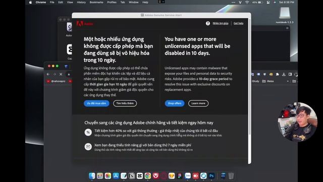 Mua hoặc cách khắc phục vượt lỗi khi Adobe bắt bớ bản quyền cho Windows & macOS смотреть онлайн