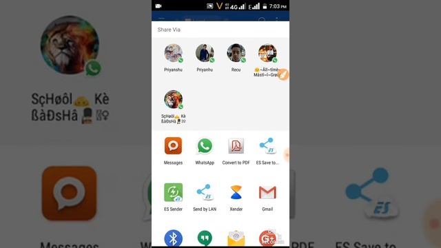 Send apps and games in WhatsApp trick in Android смотреть онлайн