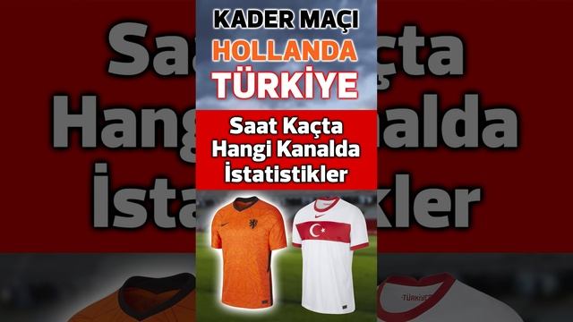 Hollanda Türkiye Maçı Ne Zaman? | Hangi Kanalda? | İlk 11'de Kimler Var? | Geçmiş İstatistikler смотреть онлайн