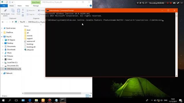 Install Net framework 3.5 offline/online win10 смотреть онлайн