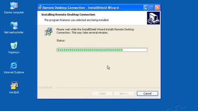 Forbind Windows XP og Windows 98 til terminal services serveren смотреть онлайн