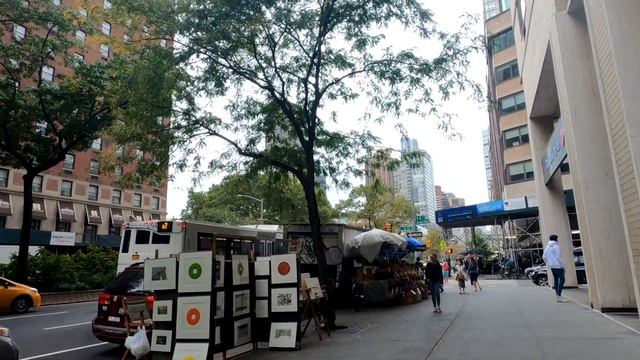 New York City Tour 2020: Columbus Circle to Apple Store on 67th and Broadway (October 11, 2020) смотреть онлайн