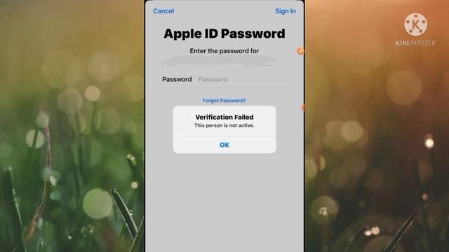 iPhone Fix Verification Failed This person is not active Problem Solve смотреть онлайн
