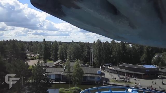 Tranan left side front seat on-ride HD POV Skara Sommarland смотреть онлайн