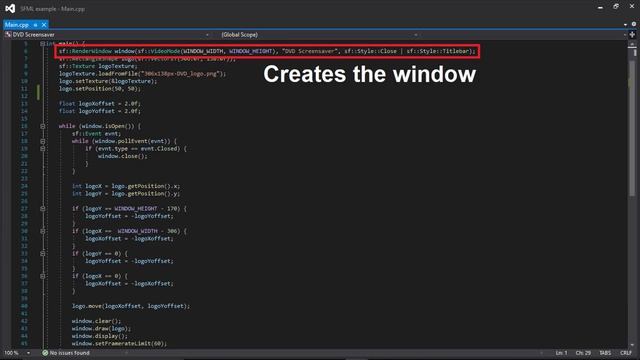 Creating a DVD Screensaver Program Using C++ and SFML + How It Works смотреть онлайн