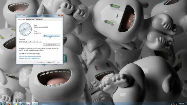How to Change Date and Time in Windows 7 Tutorial смотреть онлайн