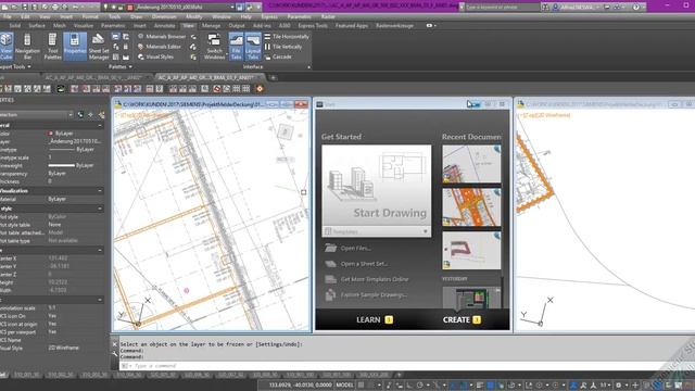 ACAD support Window Tiling Start-Tab смотреть онлайн