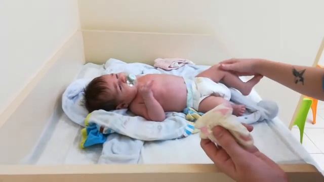 Сходили с Эви к педиатру в 1 месяц, Сантален Ирпень