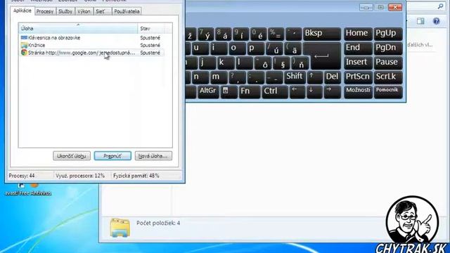 Windows 7: Task manager смотреть онлайн