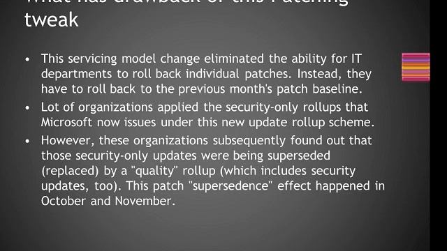 Important Microsoft Patching has changed смотреть онлайн