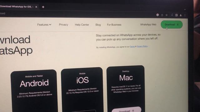 Install WhatsApp On macOS смотреть онлайн