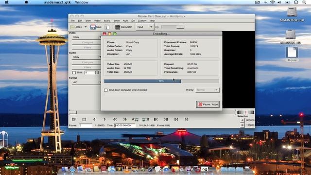 Avidemux: How to rejoin split video files, without re-encoding (Mac) смотреть онлайн