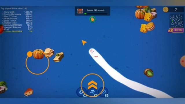 🎮 Worms Zone 🐍 All Levels Gameplay Android, iOS Fun 😂 Games #shortvideo смотреть онлайн