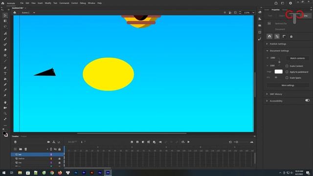 Adobe Animate #13: How To Draw and Animate A Beehive - Classic Tween and Mask смотреть онлайн