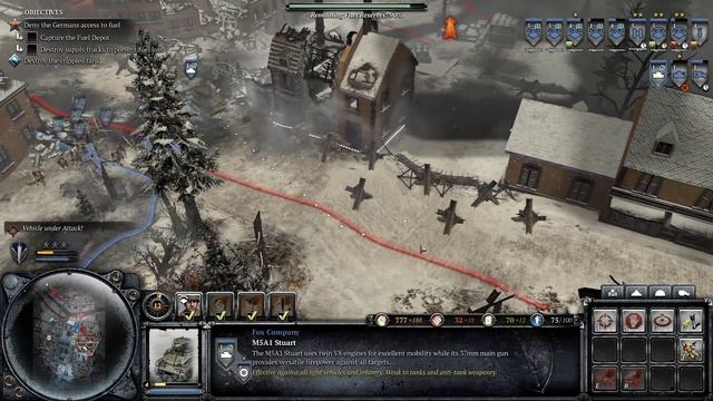 Company of Heroes 2 - Ardennes Assault Campaign #3 Marche, Stavelot & Stoumont смотреть онлайн