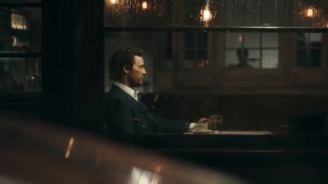 1 hour of Matthew McConaughey watching rain with ambient score смотреть онлайн