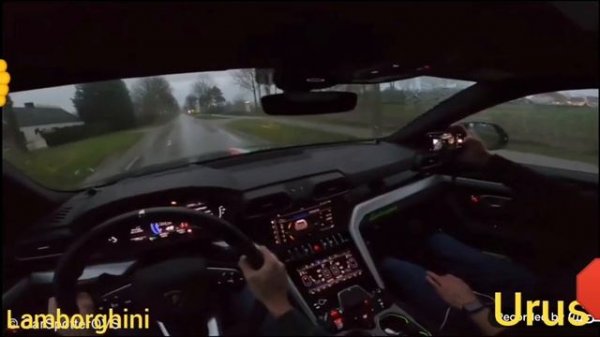Первый выезд на Lamborghini Urus.
