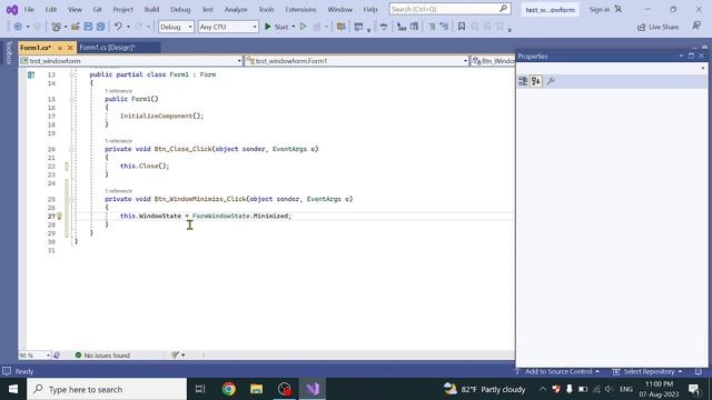 How to Create icon button in C# смотреть онлайн