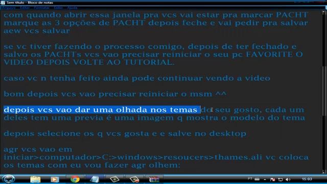 como mudar o tema do windows 7 (32 & 64bits) смотреть онлайн