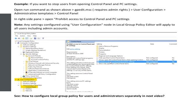 How to Configure Local Group Policy смотреть онлайн