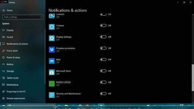 Notification Setings in your PC ,off and on notifications ,controlpanel icon remove & add,Permanent смотреть онлайн