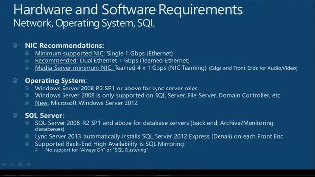 TechEd New Zealand 2012 Microsoft Lync 2013 Deployment смотреть онлайн