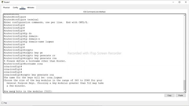 Configuration of SSH on cisco router смотреть онлайн
