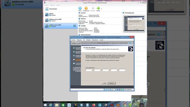 Instalación Windows Server 2003 en una Máquina Virtual en VMware. смотреть онлайн