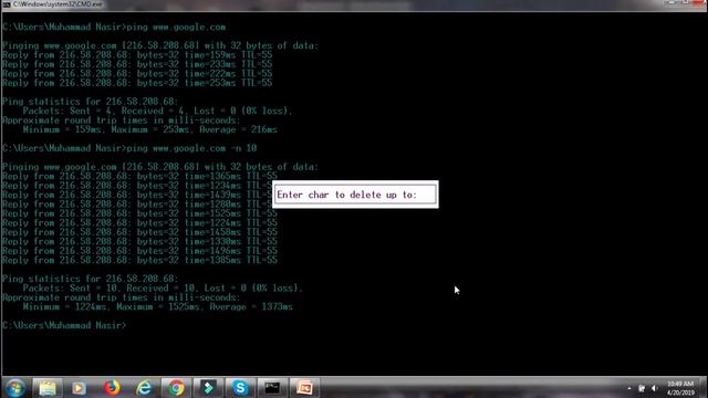 Ping Command In CMD смотреть онлайн