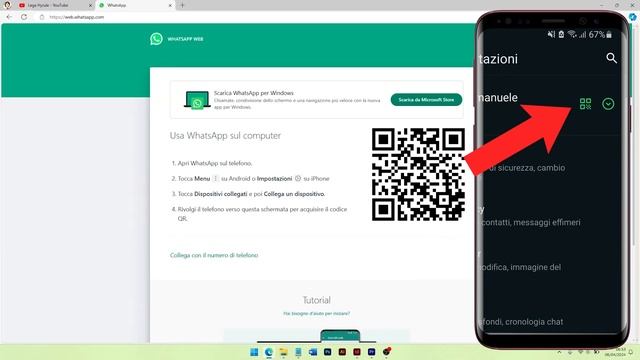 Configurare Whatsapp Desktop su PC смотреть онлайн