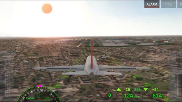AIRLINE COMMANDER - LICENSE TEST G ( failure of all engines ) AIRBUS A310 смотреть онлайн