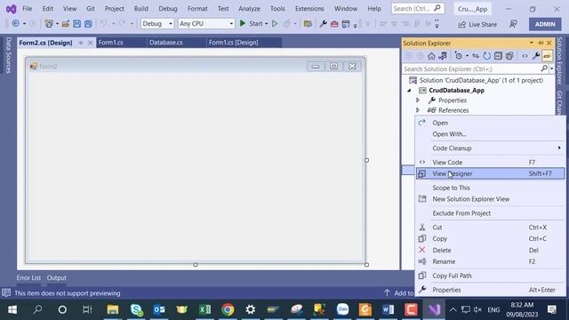 C# Windows Forms programming - Login Form using MD5 Hash algorithm смотреть онлайн