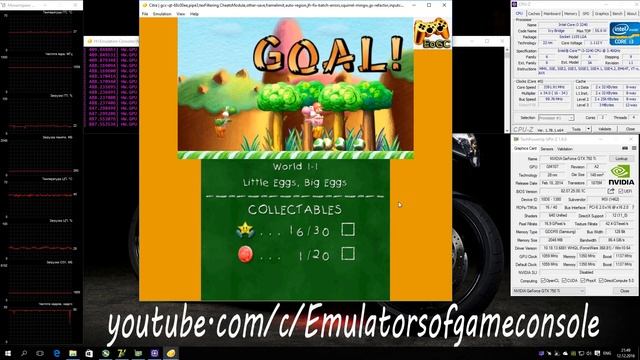 Citra 3DS Emulator - Yoshi's New Island (2014). Ingame. Test #1 смотреть онлайн