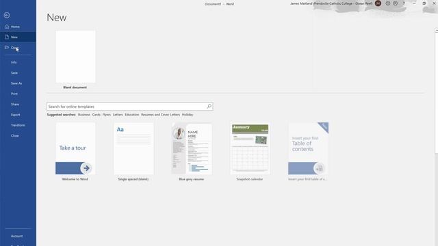 11b Checking Office App Log In On A Windows 10 Laptop