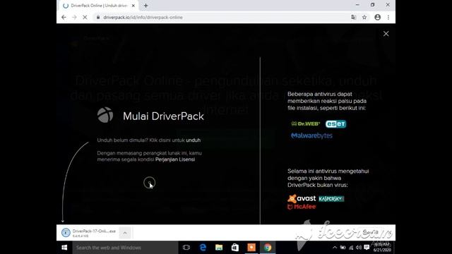 Cara Mengistal Driver Laptop menggunakan Driverpack solution смотреть онлайн